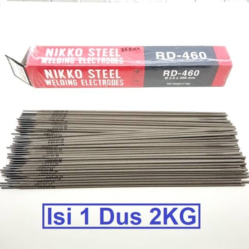 Lengkapedia Jual RD Kawat Las Nikko Steel 2 0 Mm 30 Cm Welding