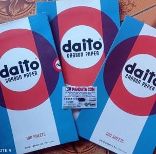 SC Palhala Jayas Jual Kertas KARBON DAITO Folio Hitam Isi 100 Lembar