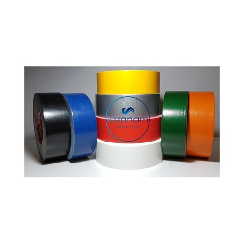 Sazanami Jual SAZANAMI Lakban Kain Hitam Cloth Tape Warna 48mm Jumbo