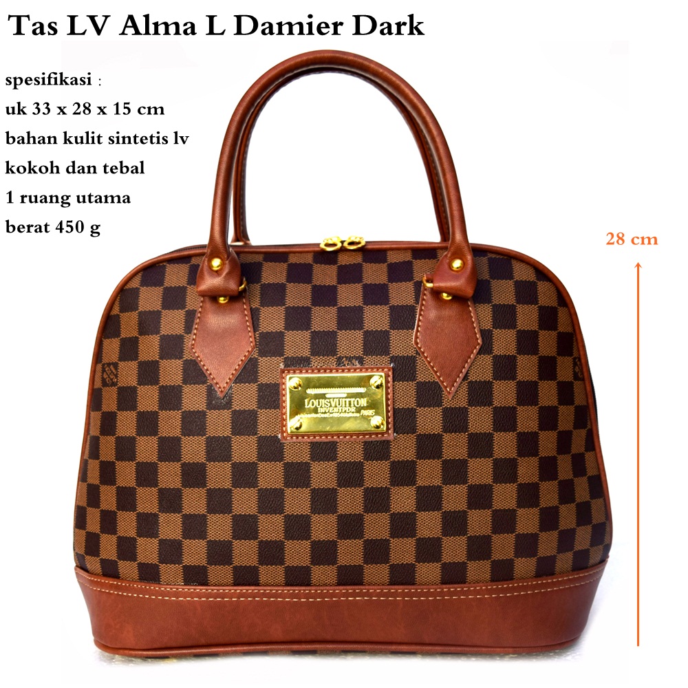 Jual TIDAK ADA MEREK tas wanita handbag lv alma - AZUR DARK harga murah   Harga Grosir 2023