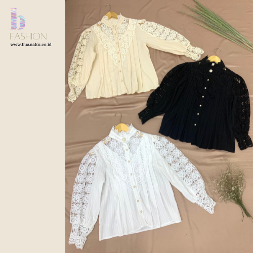 Jual Blouse - Ara Protea Full Lace 