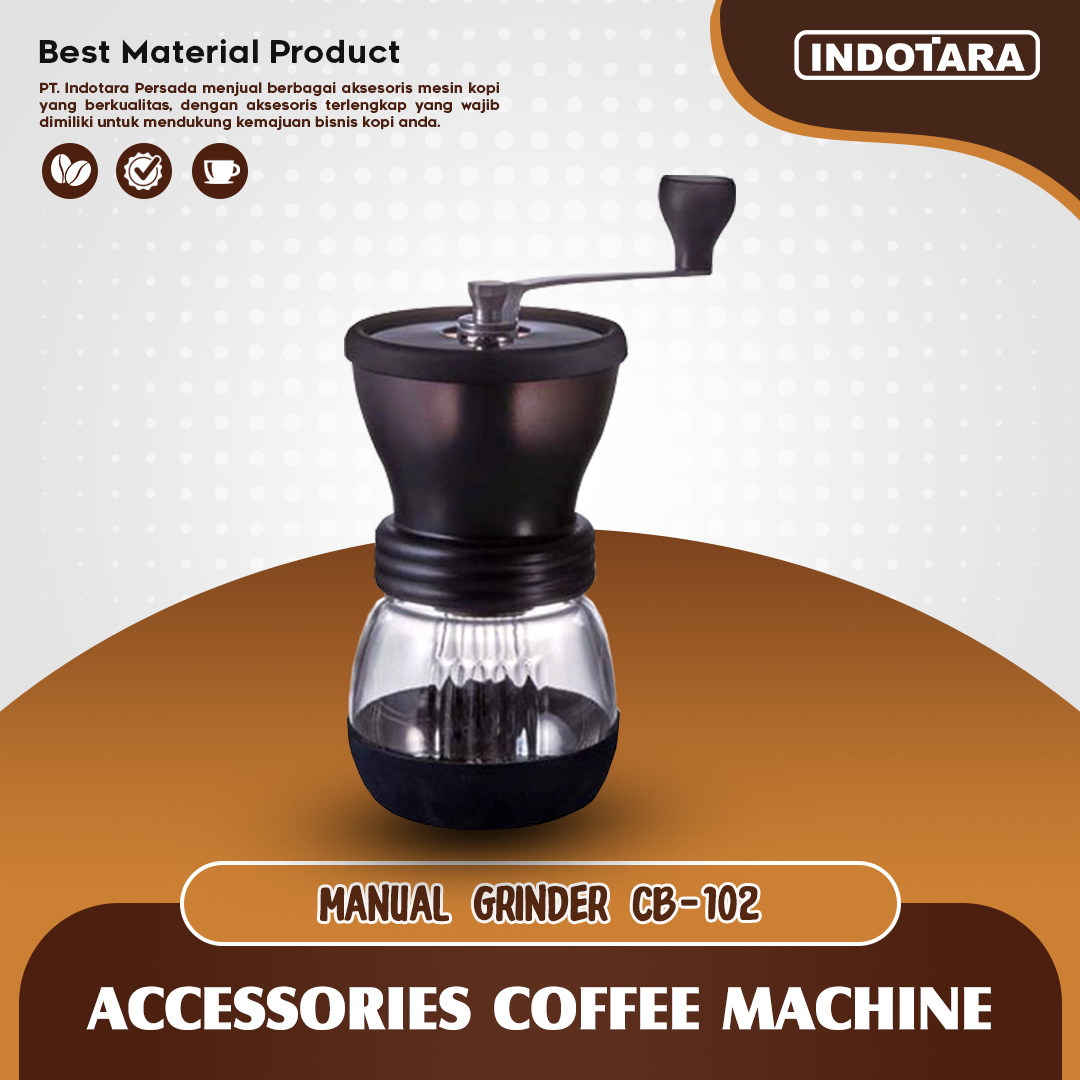 Jual Harga murah Gilingan Kopi Manual Manual Coffee Grinder CB102 berkualitas Ralali Harga Grosir 2024 Ralali