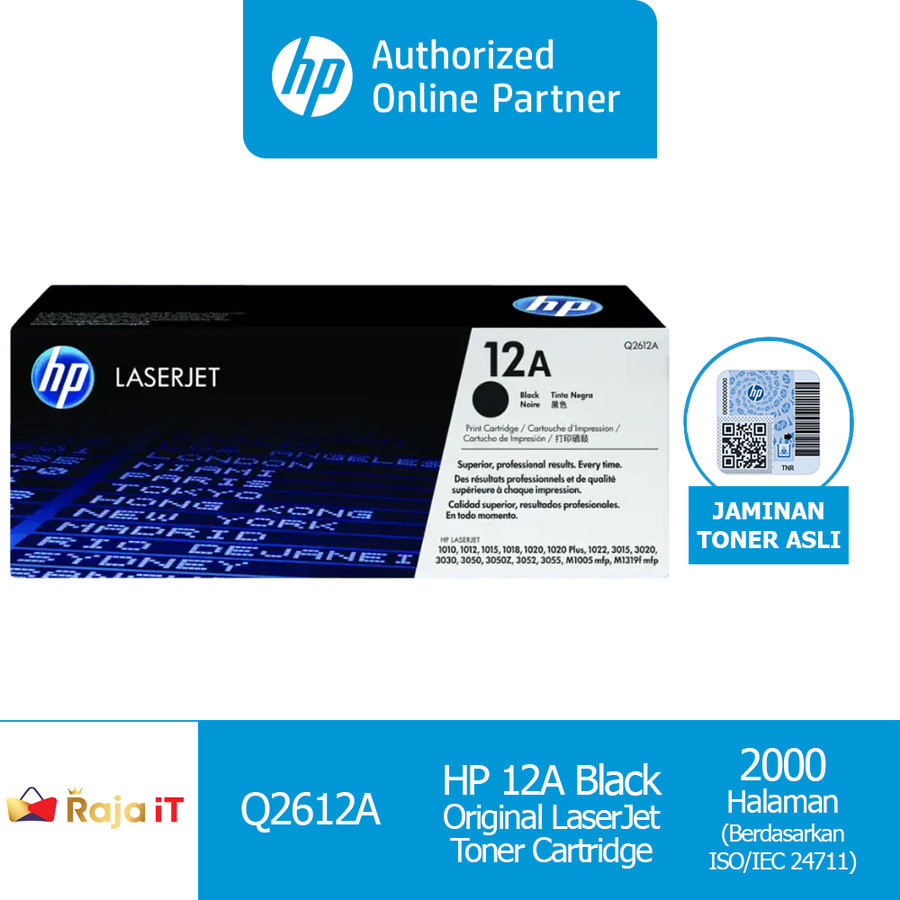Jual Info terbaru HP HP 12A Black 
