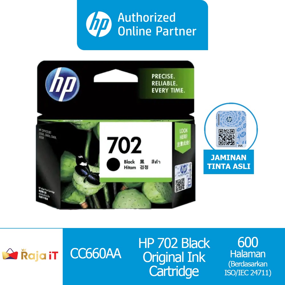 PT ARMINDO MANDIRI - Jual HP 702 Black 