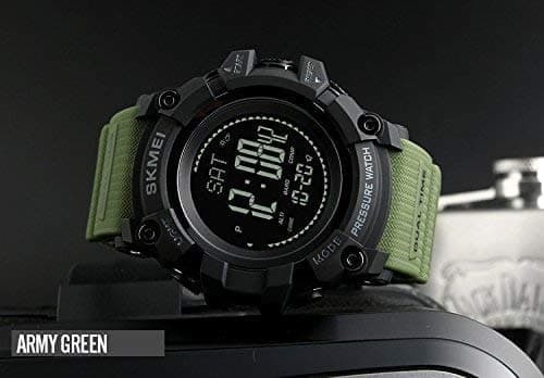 Jual Info terbaru Jam Tangan Pria Digital SKMEI 1358 ARMYGREEN