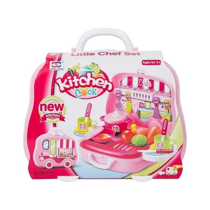 little chef set kitchen cook