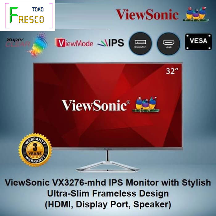 Jual Info terbaru ViewSonic Monitor LED 