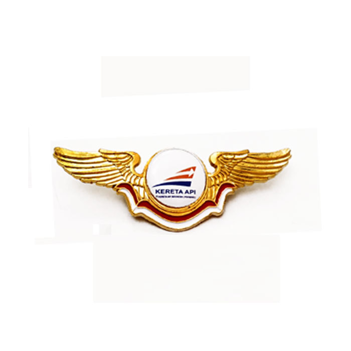 Jual Harga Murah Mulyo Creative Pin Lencana Wing Logo Kereta Api Indonesia Berkualitas Ralali Com Harga Grosir 2021 Ralali Com