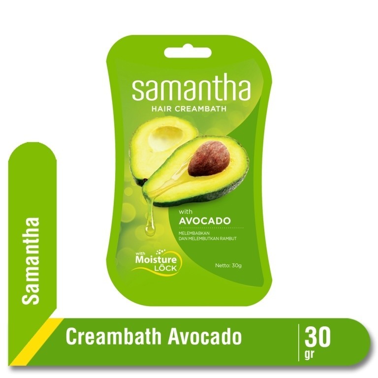 Jual Samantha Hair Creambath Avocado 30 gr harga murah Ralali.com