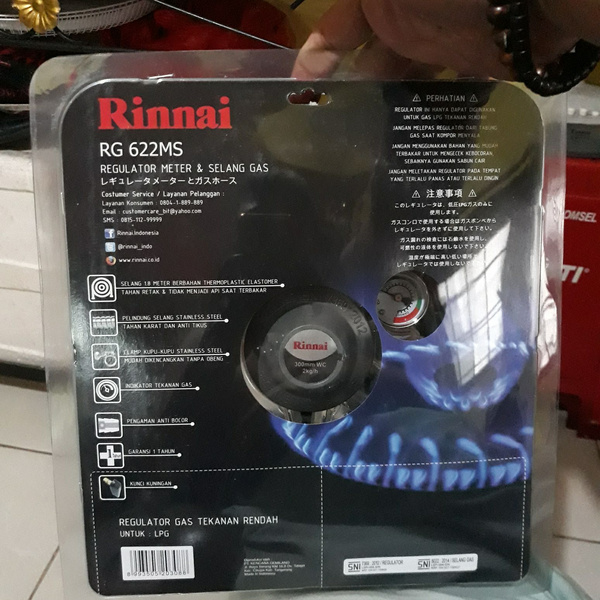 Jual Info terbaru Selang Paket Regulator Gas Rinnai RG bergaransi  Ralali.com Harga Grosir 2023 | Ralali.com