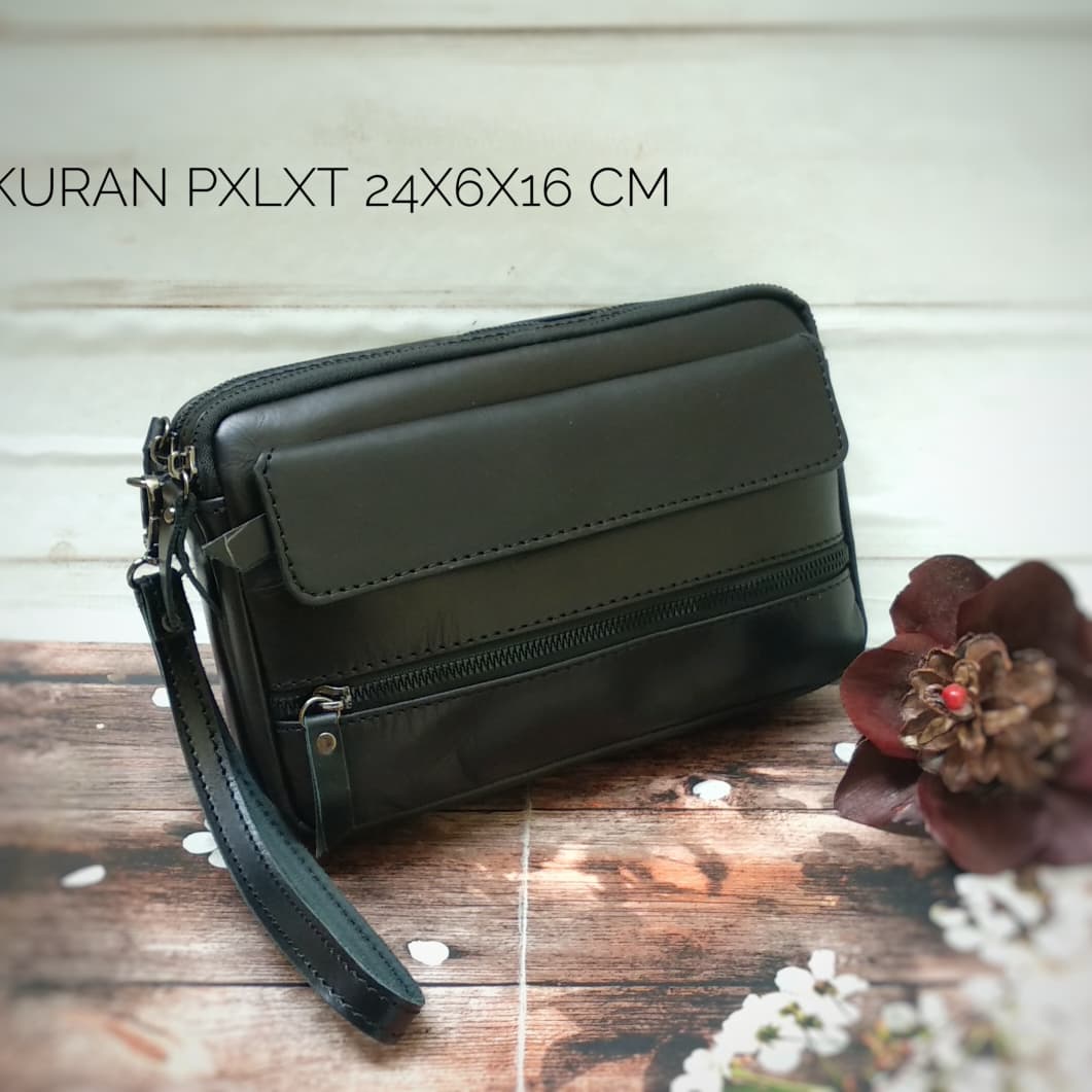 Promo Tas Tangan Handbag Pria Wanita Tas Clutch Kulit 519