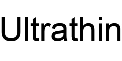 Ultrathin