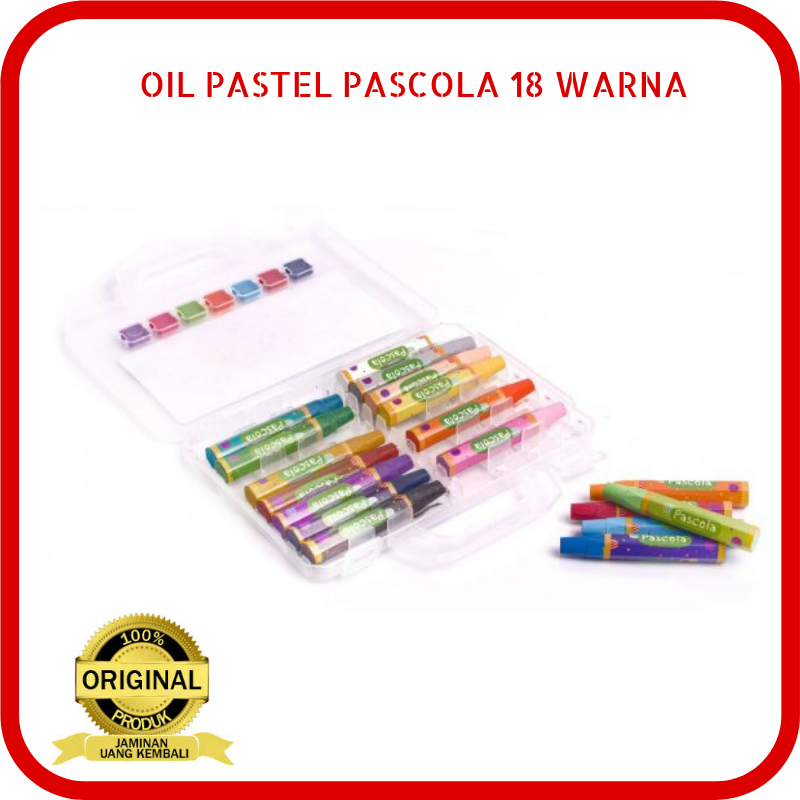 Crayon Krayon Oil Pastel 18 Warna