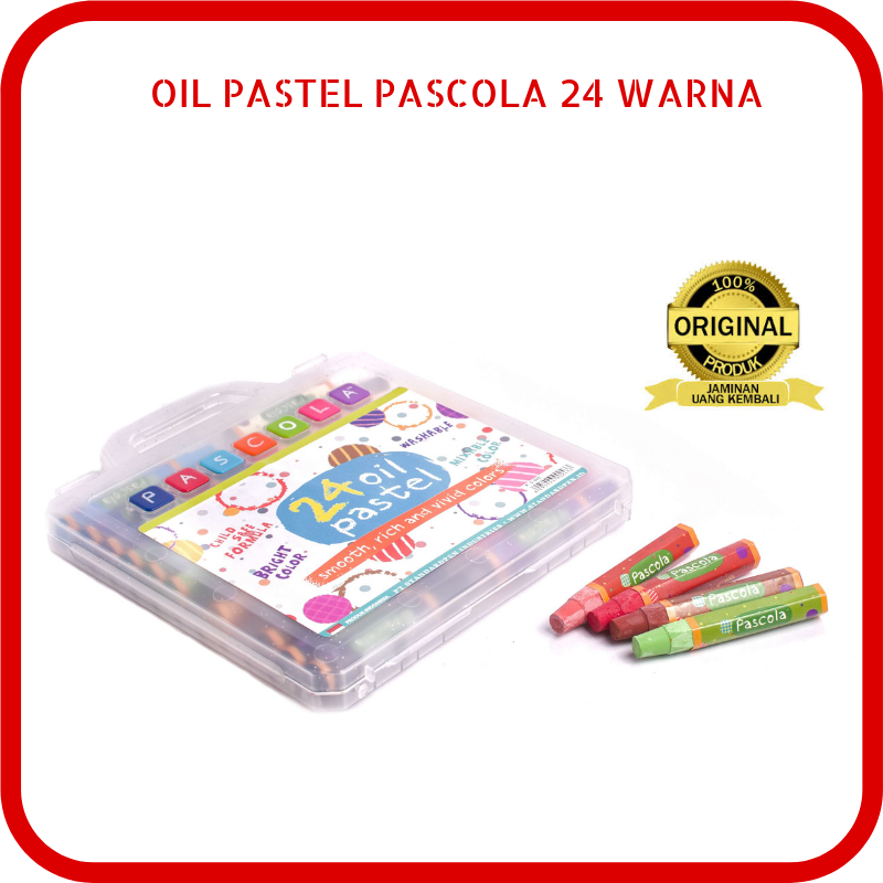 Crayon Krayon Oil Pastel 24 Warna