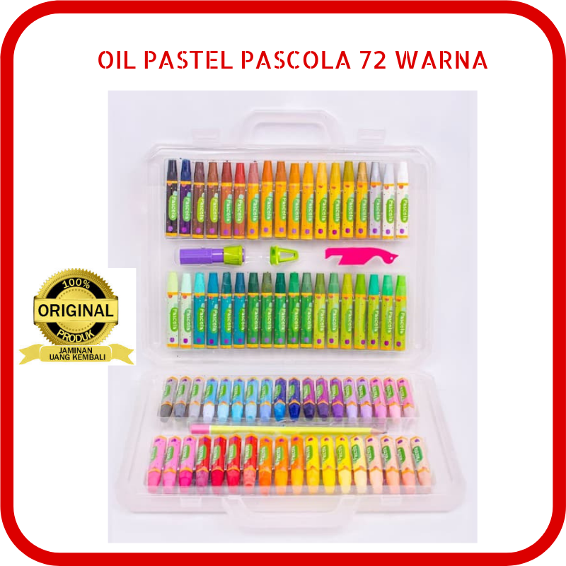 Crayon Krayon Oil Pastel 72 Warna