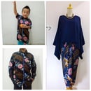 Couple Family Rizi Stelan Kebaya Batwing Jumbo Dan Kemeja Batik Ayah Anak