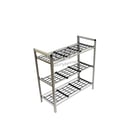 Rak Sepatu Sandal Aluminium 3 Susun