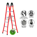 Tangga Aluminium Lipat Engsel Otomatis 175 cm