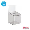 Kotak Saran Akrilik – KS08M / Box Acrylic / Sugestion Box / Kotak Amal / Kotak Undian Akrilik