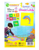 Matras Puzzle Evamat / Karpet / Alas Lantai - Gambar Hewan Laut Ikan