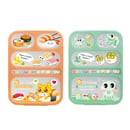 YOOYEE Kotak Makan 5 Sekat Bento Anti Bocor BPA Free 100ml