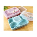YOOYEE Kotak Makan plus Tempat Sup 5 Sekat Bento BPA Free