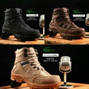 sepatu pria boots crocodile armour safety original traking