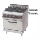Getra RBJ-4 Gas open burner/kompor gas 4 tungku + oven