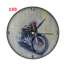 Natural # 150 Hiasan Ruang Jam Dinding Unik Motif Lukisan Motor Honda - Multi colour