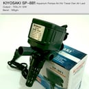 Aquarium Pompa Air 12w KIYOSAKI SP881 Bisa Digunakan Air Tawar & Air Laut