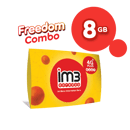 Indosat Freedom Combo 8GB / 30 Indosat Freedom Combo 8GB / 30