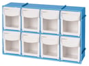SHUTER Tempat Penyimpanan 4x2 Flip Out Bin Organizer Kotak LIVINBOX FO-308