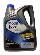 MOBIL SUPER 2000 Oli Mesin Bensin 4L X2 10W-40 Syn API SN