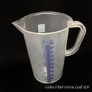 Green Leaf Polycarbonate Measuring Cup / Gelas Ukur Plastik 1000 mL