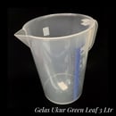 Green Leaf Polycarbonate Measuring Cup / Gelas Ukur Plastik 3000 mL