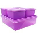 Calista Kotak Makan Oedo Persegi Set isi 5