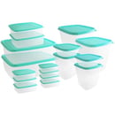 Calista Otaru Tempat Penyimpanan Makanan - Sealware Set - 17 buah - Tosca
