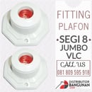 Fitting Plafon Lampu Segi 8 Jumbo Vlc