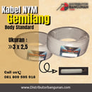 Kabel Cable Listrik Audio Tembaga Alumunium Meteran 3x2,5
