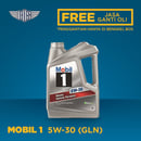 MOBIL 1 5W-30 @ GALON - GRATIS JASA GANTI OLI