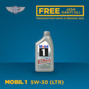 MOBIL 1 5W-30 @ LITER - GRATIS JASA GANTI OLI