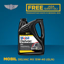 MOBIL DELVAC MX 15W-40 @ GALON- GRATIS JASA GANTI OLI