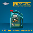 Oli Mobil Castrol Magnatec 10w-40 (4L) - GRATIS JASA GANTI OLI