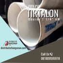 Pipa Pvc Pipa Paralon Resin Murni Tirtalon 1 1/4' Type AW