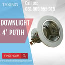 Sarang Rumah Lampu Fitting Fiting Downlight E27 Plafon Dinding 4 Inchi