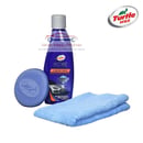 TURTLE WAX ICE LIQUID WAX 414 ML MADE IN USA - CAIRAN PERAWATAN CAT BODY MOBIL WITH ANTI UV PROTECTION - FREE LAP MICROFIBER TOWEL & APPLICATOR PAD ORIGINAL MADE IN USA