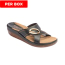 HOMYPED Agnes 1Box isi 10 pasang  B-56 Hitam