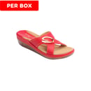 HOMYPED Agnes 1Box isi 10 pasang  B-56 Merah