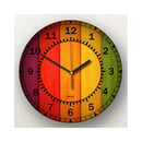 ODIAZ Jam Dinding Coklat Pelangi Vertikal