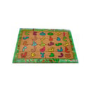 Dellmon Mainan Edukatif Anak - Balok Kayu Puzzle Huruf Hijaiyah